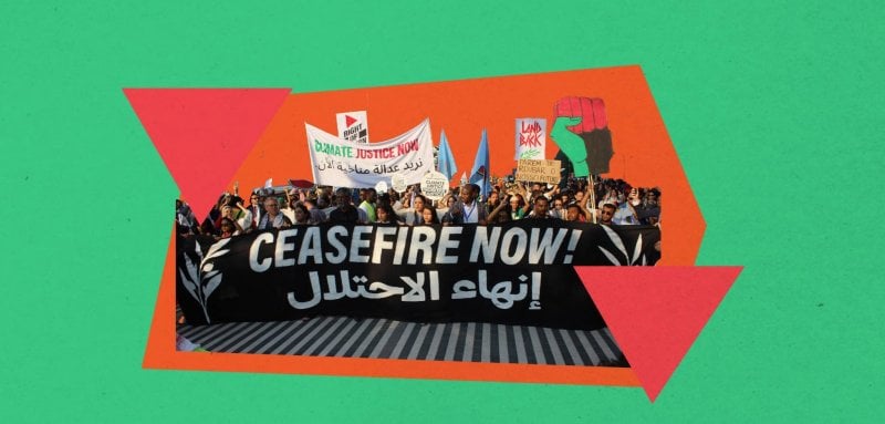 Palestinian solidarity at COP28 despite UN resistance